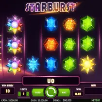 TGCasino - Starburst Slot Game